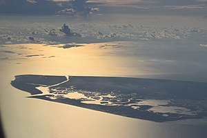 View of Cape May from the sky