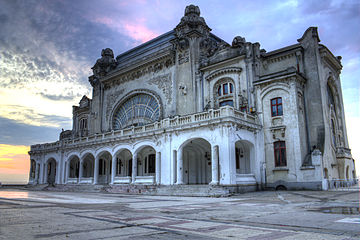 Mix of Beaux Arts and Art Nouveau - Constanța Casino, Constanța, by Daniel Renard and Petre Antonescu, 1905-1910