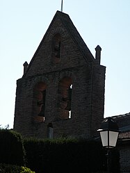 The church bell tower in Villate