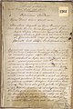 Manuscript of the Constitution of 3 May 1791 in Lithuanian language