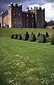 Drumlanrig Castle side on view looking at the right-hand side