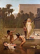 The Finding of Moses (1862), Frederick Goodall