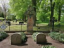 Grabstätte der Luise von Oppen, geb. Gräfin von Itzenplitz, auf dem Friedhof
