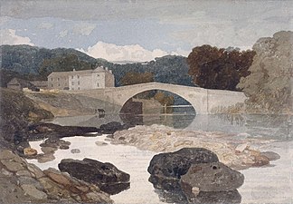John Sell Cotman, Greta Bridge (c. 1806), British Museum