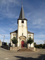 The church in Lagarde