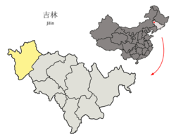 Baicheng in Jilin