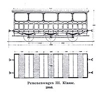 Wagen 3. Klasse von 1846