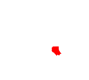Map of Louisiana highlighting Livingston Parish