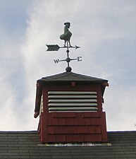 Cupolas were also used on some old barns for ventilation.