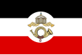 Reichspostflagge von 1892 bis 1918