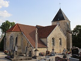 The church in Autreville-sur-la-Renne
