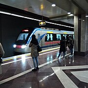 Shiraz Metro-Namazi Station-Passengers