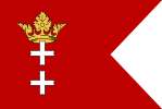 State Ensign of the Free City of Danzig Dienstflagge (1920–1939)