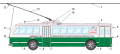 Image 115Diagram of a 1947-built Pullman Standard model 800 trolleybus, a type still running in Valparaíso (Chile) (from Trolleybus)