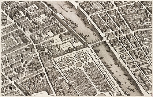 Turgot map of Paris, sheet 15