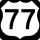 U.S. Highway 77 Business marker