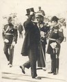 Brazilian President Washington Luís during a military ceremony (late 1920s−early 1930s).