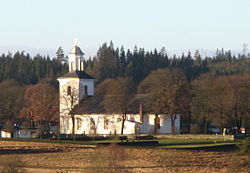 Östra Frölunda Church in December 2007