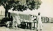 Initial medical set ups were established near the railway station to help provide first aid to the survivors. A tent city was built in the vicinity.