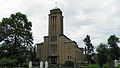 Aknīste catholic church. Built in the 1930s