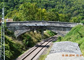 Albiès railway bridge
