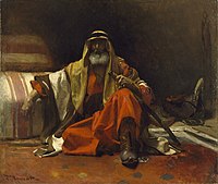 An Arab Sheik (c. 1870) Walters Art Museum
