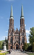 St. Florian's Cathedral in Warsaw (by Józef Pius Dziekoński, 1888-04)