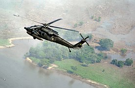 Brazilian UH-60 Black Hawk in the Amazon region