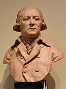 Bust of an unidentified man by Pierre Merard, 1786, France