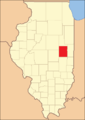 Champaign County at the time of its creation in 1833