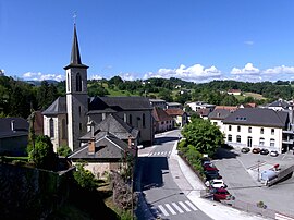 A general view of La Bridoire