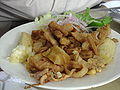 Image 14Chicharrón mixto, is a common dish in the country derived from Andalusia in southern Spain. (from Culture of the Dominican Republic)