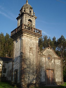 Parish church of San Xurxo de Moeche.