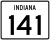 State Road 141 marker