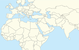 Map of Saudi Arabia, showing the location of Jabal Thawr