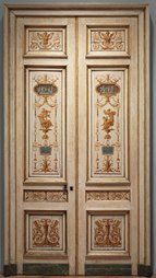 Neoclassical – door, by Pierre Rousseau, 1790s, oil on panel, Cleveland Museum of Art, Cleveland, US