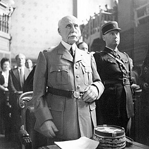 Trial of Marshal Philippe Pétain, 1945