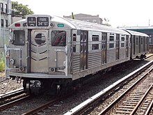 An R11 car built for the Second Avenue Subway