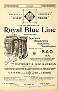 Advertisement for the Royal Blue in the January 1896 issue of McClure's magazine