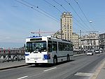 Trolleybus der Transports publics de la région Lausannoise