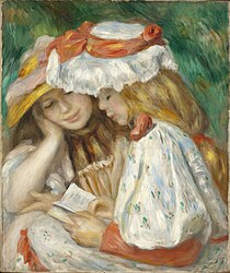 Girls Reading, c. 1890-1891, LACMA, Los Angeles