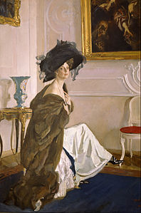 Portrait of Princess Olga Orlova (1911)