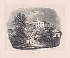 View of the palace from an 1840 print