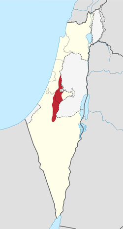Location of Shephela