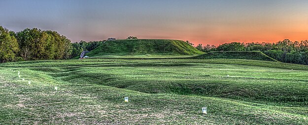 Temple Mound at Ocmulgee National Monument
