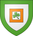 Arms of the commune Monchy-sur-Eu, France.