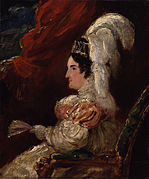 Queen Caroline, wife of George IV during her trial, 1820
