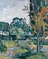 Paysage avec clocher (Landscape with Bell Tower) by Paul Cézanne, c. 1875