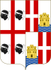 Coat of arms of Metropolitan City of Cagliari