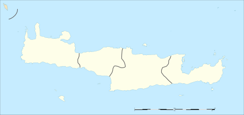 2020–21 Gamma Ethniki is located in Crete
